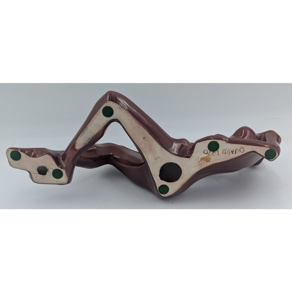 Vintage MCM 1976 Jaru Pottery Cubist Nude Woman Sculpture - Picture 10 of 12